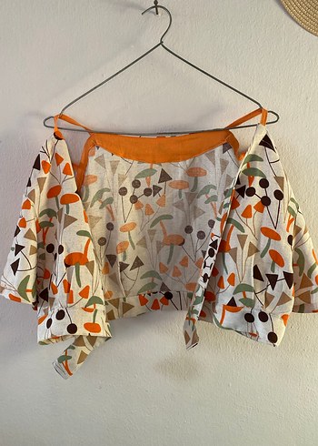 Renkli Desenli Yelek - Görsel 2