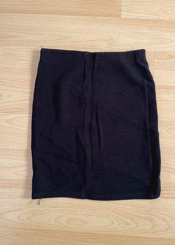 Bershka Kadın Siyah  Mini Etek - Görsel 2