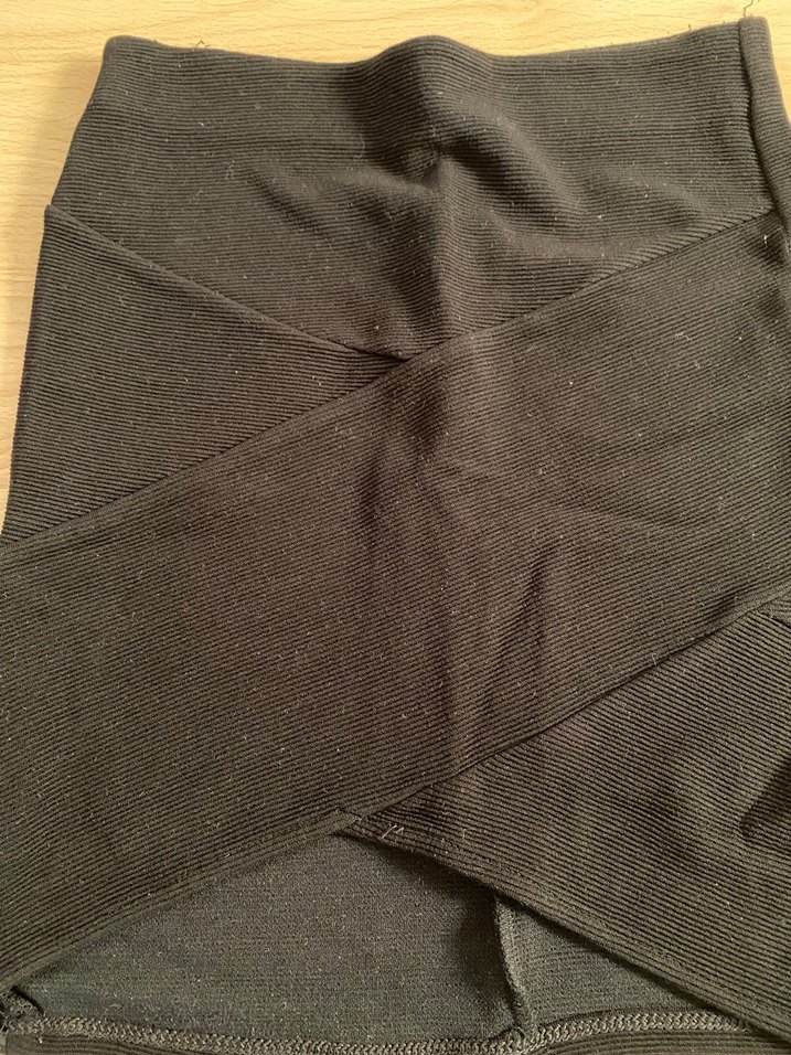 Bershka Kadın Siyah  Mini Etek - Görsel 3