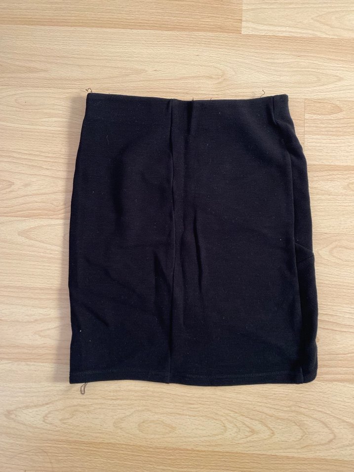 Bershka Kadın Siyah  Mini Etek - Görsel 2