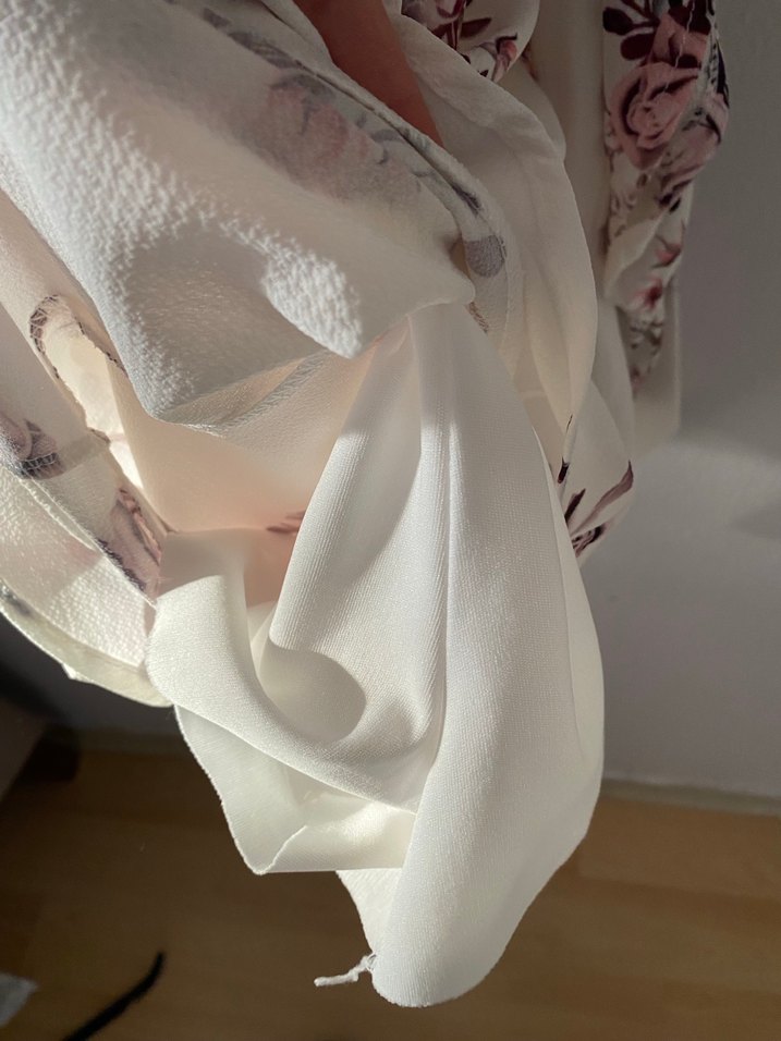 Çiçekli Beyaz Mini Tulup - Görsel 5