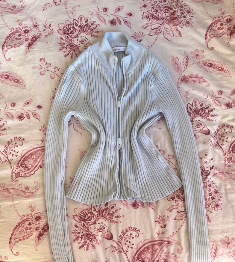 Bershka Bebe Mavisi Hırka - Görsel 3