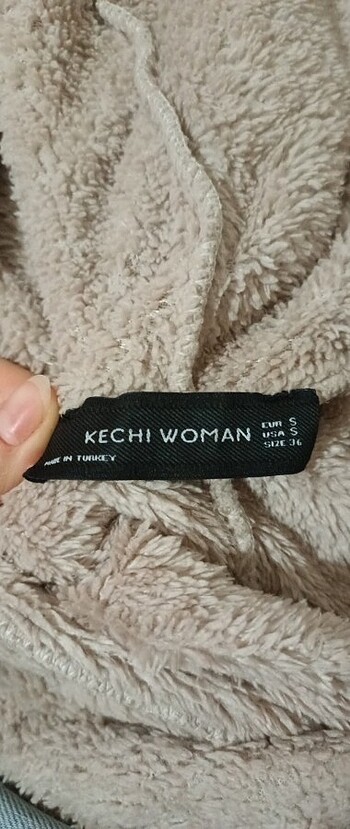 Uzun Kollu Kulak Detaylı Peluş Uyku Tulumu - Görsel 3