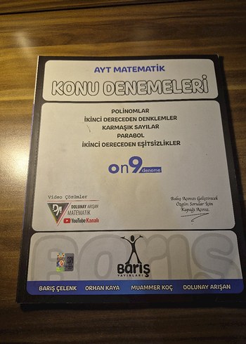 AYT Matematik Konu Denemeleri Kitabı