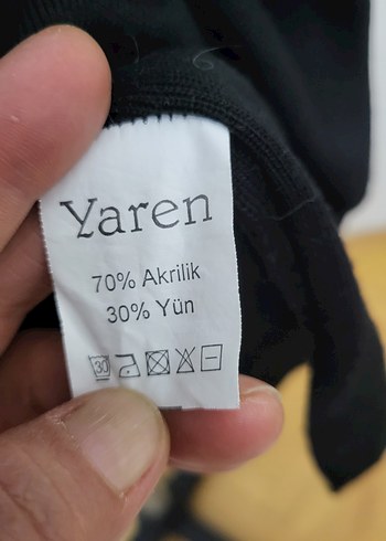 Kadın Siyah Triko Kısa Kollu Tişört - Görsel 6