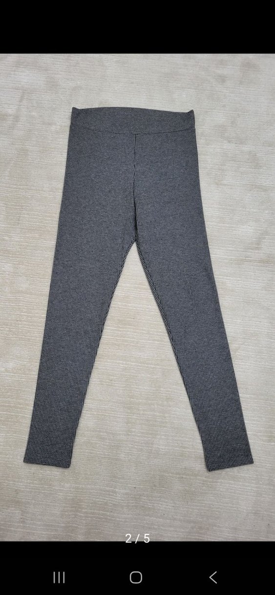 Gri Kemerli Kadın Tayt - Görsel 2