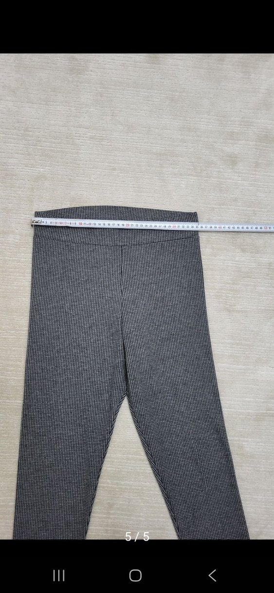 Gri Kemerli Kadın Tayt - Görsel 5