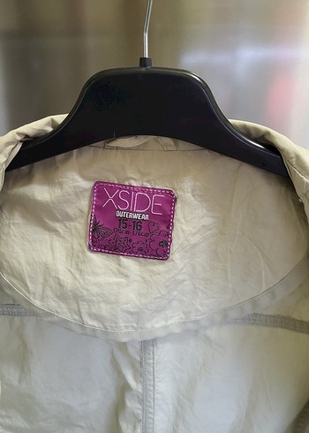 Bej Kısa Kollu Düğmeli Çocuk Keten Gömlek - Görsel 3