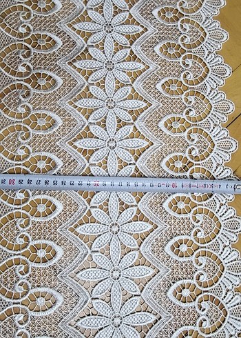 Konvansiyonel desenli perde güpürü - Görsel 5