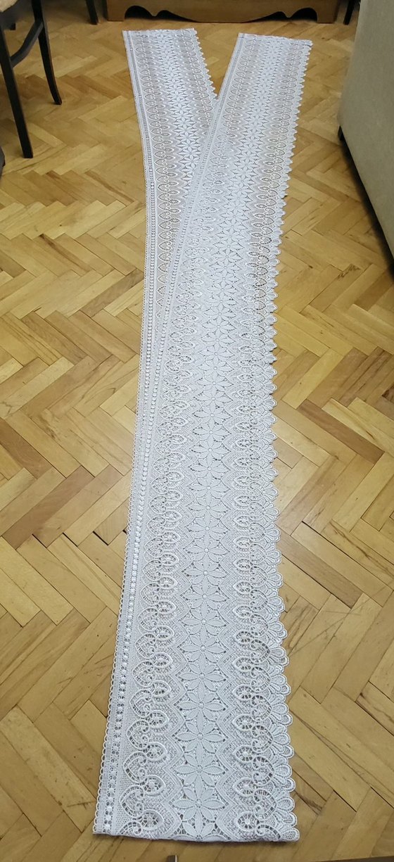 Konvansiyonel desenli perde güpürü - Görsel 2