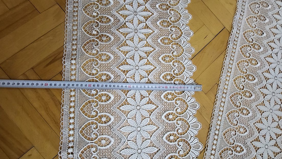 Konvansiyonel desenli perde güpürü - Görsel 5