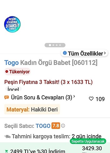 TOGO marka deri ayakkabi 