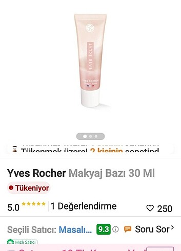 YVES ROCHER yeni makiyaj bazi