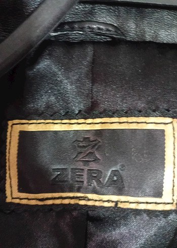m Beden siyah Renk ZERO marka yeni GERÇEK DERI Kadın Siyah Biker Ceket