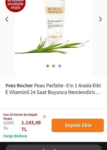 Yves Rocher BB Krem Beige - Görsel 4