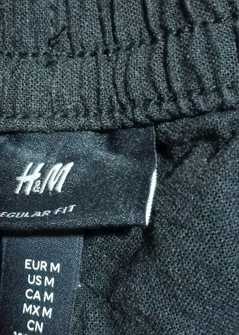 H&M Siyah Regular Fit Sort