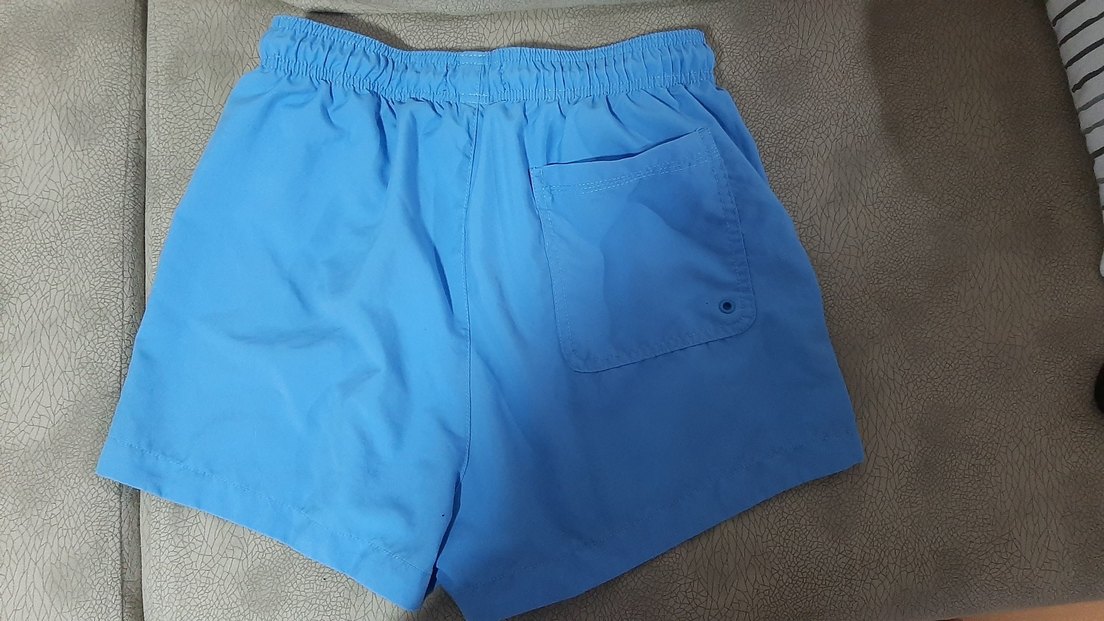 H&M marka Mavi Erkek Midi Boy Rahat Mayo - Görsel 3