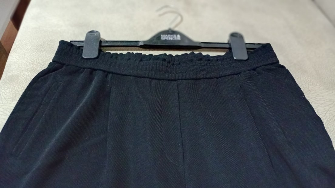 Massimo Dutti Siyah İtalyan Kumaş Pantolon — görsel 3/5