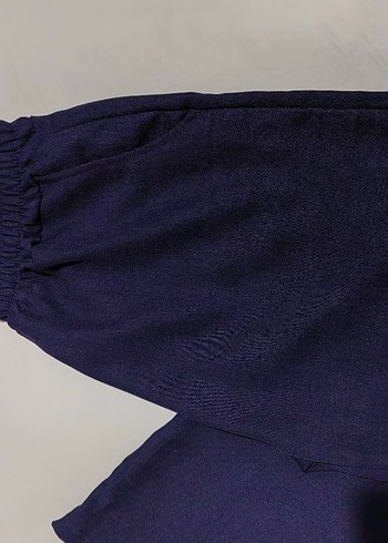42 Beden Lacivert Kadın Denim Rahat Kesim Pantolon