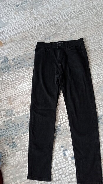 LCW WAİKİKİ siyah dar paça pantolon 