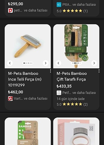 M-petw bambu ince telli fırça (L) - Görsel 2