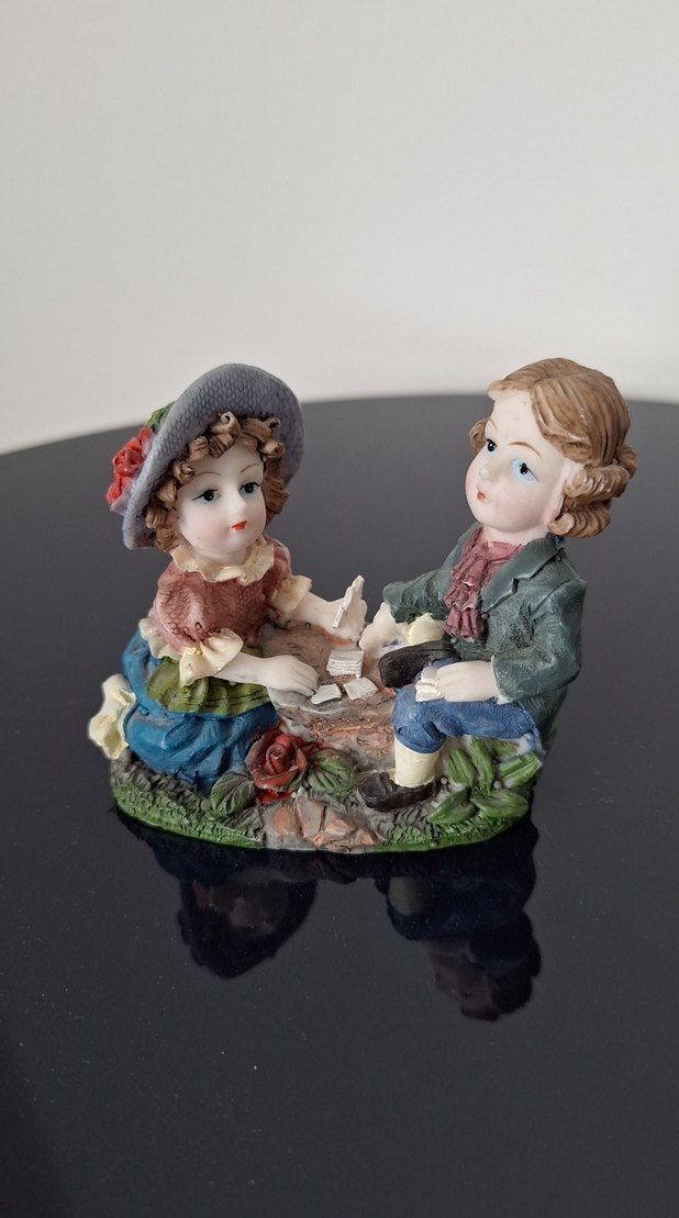 Çocuk Figürlü Renkli Dekoratif Biblo - Görsel 2