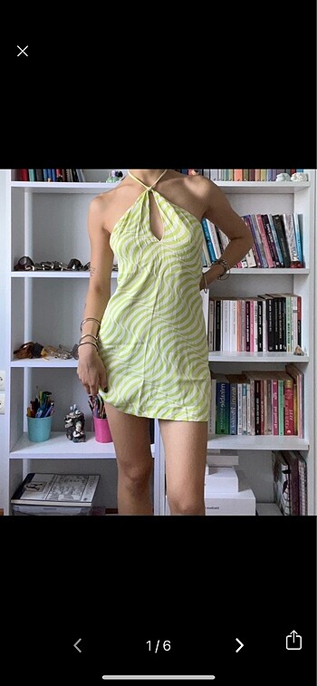 zara saten elbise