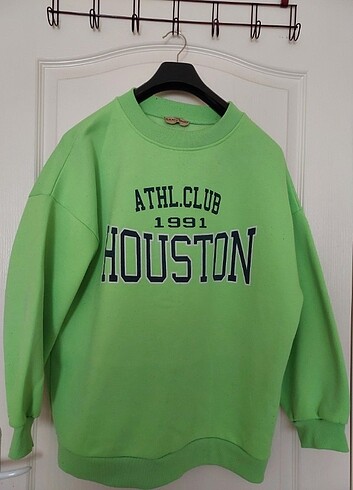 UNISEX Sweatshirt Uzun Kollu Pamuk Oversize