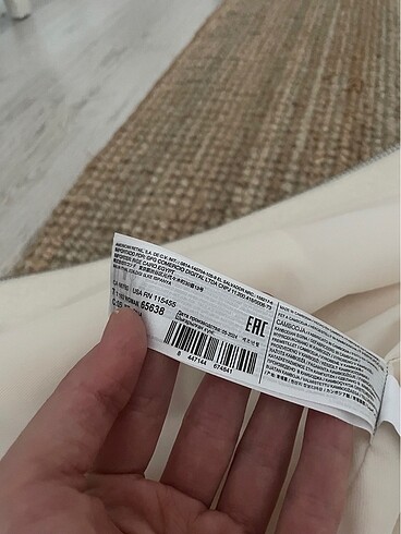 s Beden beyaz Renk Mango ekru renk kaban