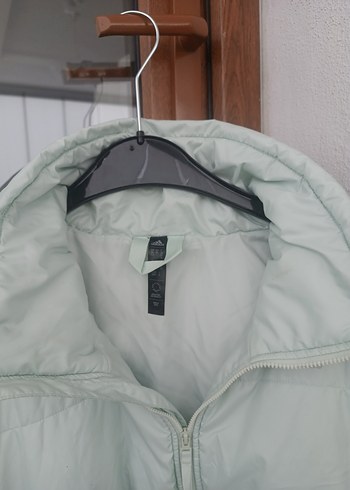 Gri Kısa Fermuarlı Kadın Kışlık Mont - Görsel 3