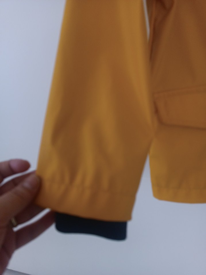 Erkek Çocuk Sarı Fermuarlı Yağmurluk - Görsel 5