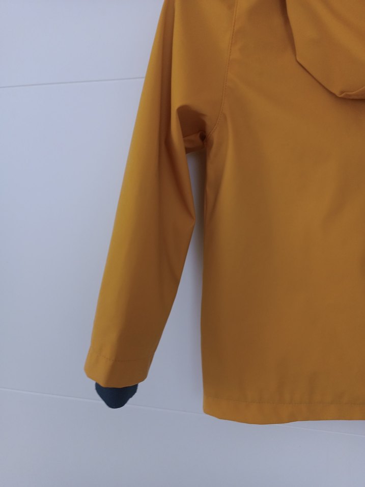 Erkek Çocuk Sarı Fermuarlı Yağmurluk - Görsel 4