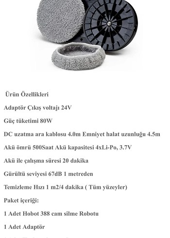 Cam Silme Robotu hobot - Görsel 4