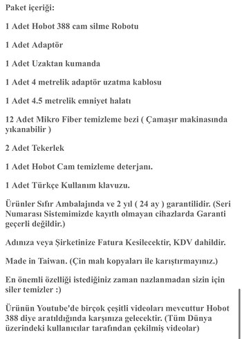 Cam Silme Robotu hobot - Görsel 5