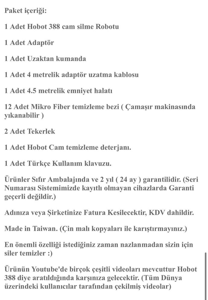 Cam Silme Robotu hobot - Görsel 5