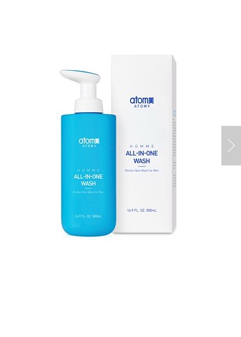 Atomy ERKEK Homme Tüm Cilt Temizleyici 500 ml