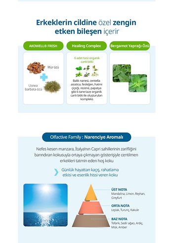 Diğer Atomy ERKEK Homme Tüm Cilt Temizleyici 500 ml