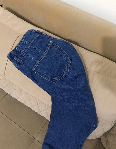 38 Beden Yüksek bel kot pantolon