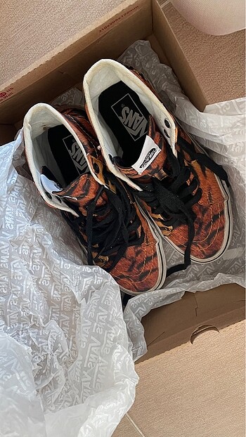 Vans Vans Tiger Kaplan Desenli