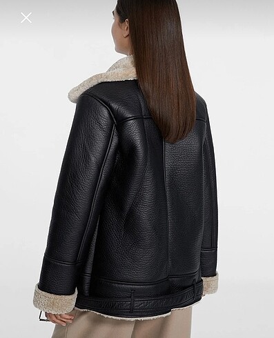 Stradivarius Stradivarius Suni Deri Biker Ceket