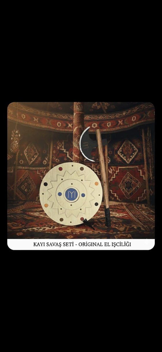 Kayı Seti - Orijinal El İşçiliği Ahşap - Görsel 2