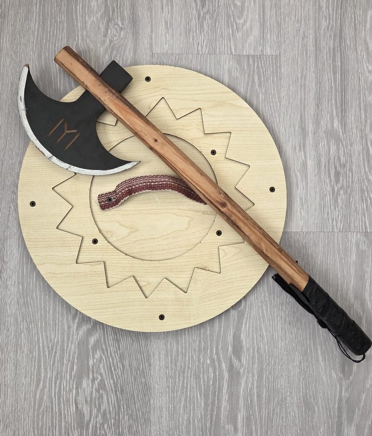 Kayı Seti - Orijinal El İşçiliği Ahşap - Görsel 5