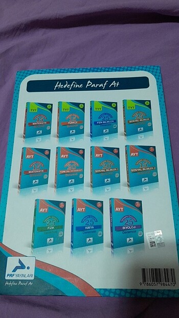  Paraf yayinlari ayt matematik branş denemesi