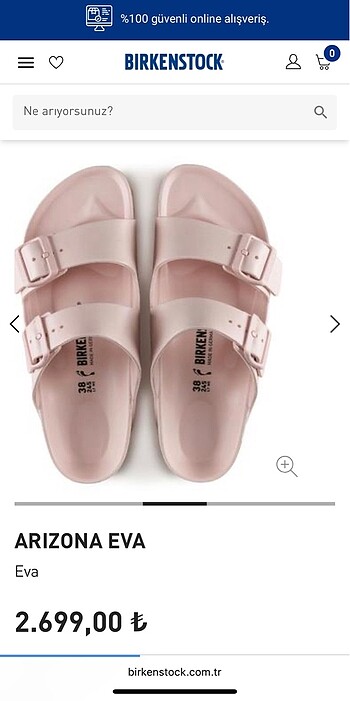 Birkenstock Birkenstock eva terlik
