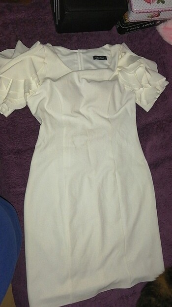 42 Beden beyaz Renk Nikah elbisesi 