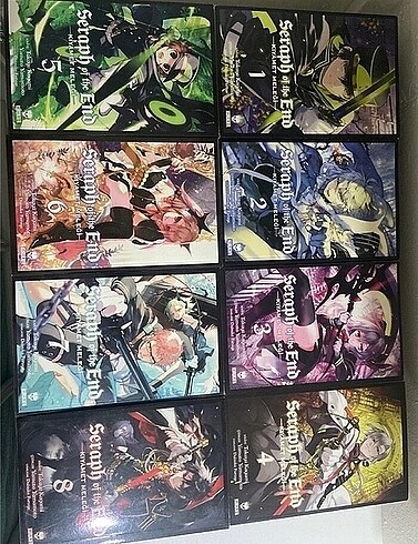 Seraph Of The End Manga (1-8)
