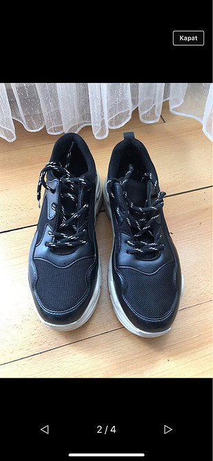 Markasız Ürün Siyah spor ayakkabi