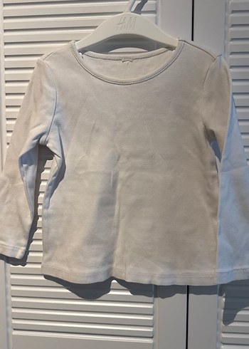 Beyaz Uzun Kollu Çocuk üst - Görsel 3