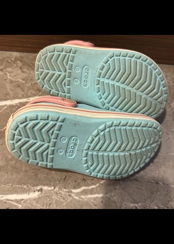 24 Beden mavi Renk Crocs mavi terlik