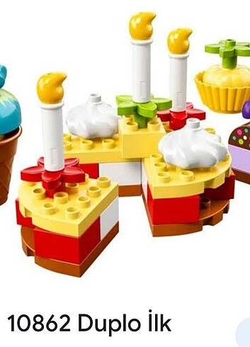 Lego duplo ilk kutlamam seti...